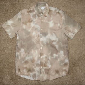 Zara Tie-dye Button Down